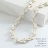 Venta al por mayor turquesa blanca sintética pez estrella de cinco puntas hojas abalorios accesorios de pulsera semiacabada cuentas sueltas joyería DIY hecha a mano