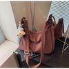 Bolsos Populares Transfronterizos para Mujer 2025 Nuevo Otoño e Invierno Bolso de Hombro Versátil de Gran Capacidad para Viajeros Bolso Bandolera Esmerilado para Mujer