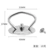Mango universal de anillo para tapa acero inoxidable resistente a altas temperaturas mango para tapa accesorios de utensilios de cocina tapa cuenta superior anti-quemaduras para wok