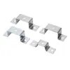 Suporte metal angle aço inoxidável conector de canto suporte de fixação para mesa e cadeira fivela de fixação