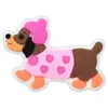 Nuevo producto transfronterizo: Dijes para zapatos de perro Dachshund, accesorios decorativos de dibujos animados DIY para zuecos, accesorios de goma blanda de PVC de alta gama