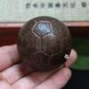 Fabricante Venta al por Mayor Adornos de Madera de Agar Vietnamita Cuero Negro Piezas de Mango Talladas en Madera Artesanías Venta al por Mayor