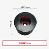 En stock pad de goma avellanado redondo pad amortiguador de golpes pie de amortiguación universal para maquinaria industrial ventilador bomba de agua aire acondicionado máquina exterior