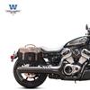 Muscle car Wolf para Harley night Walker 975 bolsa lateral bolsa lateral retro caixa lateral modificação bolsa de capacete com suporte de liberação rápida