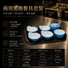 Juego de Platos Pequeños de Melamina, Plato Especial para Restaurante de Comida Rápida, Plato Comercial para Comedor Escolar, Plato de Comida Rápida de Selección Propia Estilo Chino