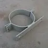 Soporte de abrazadera para poste, poste de lámpara de cemento, 40*3 mm, para caja de equipo de vigilancia, reflector y montaje en poste