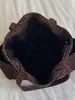 Bolso grande de capacidad casual y relajado para mujer, nueva colección otoño 2026, bandolera de moda con estampado de leopardo, bolso tote para el trabajo