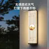 Luminária de Parede Externa Minimalista Moderna, Luminária de Parede Externa à Prova d'Água para Jardim de Villa, Luminária de Parede Longa em Tira em Ambos os Lados da Entrada, Luminária de Paisagem