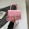 Bolso de Mano Pequeño Cuadrado Práctico y Elegante 2025 Nuevo Bolso de Hombro de Alto Valor Bolso Cruzado Casual de Alto Valor para Mujer