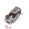 Accesorios para Vehículo Eléctrico Modificado de Cuatro Ruedas Conector de Columna de Dirección de Kart Volante Junta Universal Giratoria Delantera Asiento Estriado