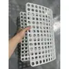 Base de plástico engrosada anti-mordeduras para jaula de conejos, patas de plástico para conejos, charola para excrementos de conejo, tapete para jaula de conejos, patas de plástico para mascotas