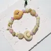 Pulsera de Cerámica Jingdezhen Nueva Pulsera de Cerámica Estilo Chino Joyería Hecha a Mano Cuerda Estilo Tíbet Puesto de Pulseras Jingdezhen
