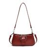 Bolso Pequeño de Moda Nicho para Axila para Mujer 2024 Nuevo Verano Caliente Bolso de Hombro para Viaje al Trabajo Retro Texturizado Bandolera