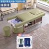 Cama de champú de masaje multifuncional eléctrica con terapia de pies, fumigación, calentador de agua, circulación de agua, peluquería, peluquería