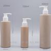 Botellas Biodegradables de Paja de Trigo Multiespecificación Transfronterizas para Cosméticos y Champú con Cabezales de Bomba de Presión, Botellas Vacías de Paja de Trigo