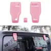 Adequado para modelos Jeep Wrangler 18-24, adesivo acessório de capa de trava de porta-malas em ABS modificado