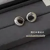 Pendientes de Nicho con Circonitas Coreanas para Mujer, Lujo Ligero, Sensación de Alta Gama, Nuevos Pendientes Minimalistas Versátiles de Moda, Al por Mayor en Stock