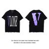 2026vlone saludo manga corta V grande Dragón de China limitado estilo de Fujiwara Hiro Edison Wang Yibo suelto