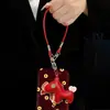 Cordón Rico Caballo Adecuado para Funda de Teléfono Apple 17Pm Accesorios para iPhone 16 18 Estilo Chino Texto 15 Ventana Grande