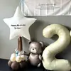 Globo de Película de Aluminio de Cinco Estrellas Oversized para Instagram, Decoración de Escenario de Cumpleaños Infantil, Accesorios para Fotos, Diseño de Fondo