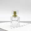 Suministrado Directamente por el Fabricante, Botellas de Vidrio para Perfume Transfronterizas, Botellas de Spray de 30 ml, Botellas Cuadradas Vacías con Tapas de Presión, Fondo Grueso