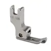 Máquina de Costura Plana Computadorizada Calcador de Ranhura Alta e Baixa Cr1/32 0.1 0.2 Calcador de Aço Integral para Overlock para Corda