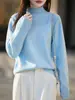 Tricô de Design Resistente para Outono e Inverno para Mulheres, Flores de Crochê Artesanais Exquisite, Embelezado com Cristais Finos, Tricô de Outer Estilo Relaxado Solto