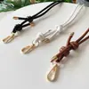 Correa de bolso DIY a mano ganchillo Accesorios para bolsos Accesorios para bolsos Hebilla Anilla en D Etiqueta decorativa