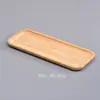 Bandeja de Madera, Bandeja para Pan, Té, Frutos Secos, Fruta, Logo Grabado, Bandeja de Bambú Transfronteriza Personalización, Pedido Mínimo de 100 Piezas