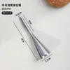Boquilla de Acero Inoxidable 304 para Crema, Herramienta Especial para Decorar Pasteles, Boquilla Larga para Inyectar Relleno, Esencial para Hornear