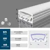 Fundas de Tira de Luz de Silicona para Montaje en Superficie e Instalación Oculta, Flexibles, Impermeables, Iluminación Interior para Sala de Estar, Dormitorio, Escaleras, Directo de la Fábrica Fuente