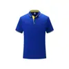 Overol playera polo publicidad camisa cultural solapa hombre manga corta grupo ropa de trabajo corporativa bordado de logo algodón azul