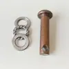 Accesorios para Cesta Colgante de Silla, Ganchos de Resorte, Tornillos, Pasadores Individuales/Dobles para Hamaca, Silenciadores para Silla Colgante, Colección de Pasadores para Mecedora