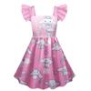 Comercio exterior nuevo anime Circo digital mágico vestido infantil impresión digital lindo camisón infantil