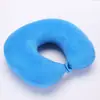 Almofada de Enchimento de Partículas de Espuma Transfronteiriça Almofada de Descanso Almofada de Memória Almofada de Costas Almofada de Pescoço para Exterior Almofada para Intervalo de Almoço Almofada U Almofada em Forma de U Almofada de Viagem