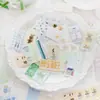 Fita Patchwork Crepúsculo Série Sonho das Quatro Estações INS Fofo Decoração de Diário DIY Adesivos Reutilizáveis 4 Designs
