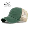 Gorra de Béisbol de Malla Fina Transpirable para Primavera y Verano para Hombres, Gorra de Pico de Algodón Lavado Moda Estilo Coreano, Sombrero para el Sol con Protección Solar para Mujeres, Moderno