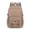 Mochila Impermeable, Bolsa de Viaje de Alta Gama de Gran Capacidad, Mochila de Negocios para Hombre para Exteriores, Mochila Escolar Sencilla para Pareja de Chicas de Secundaria