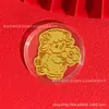 Pegatinas de teléfono de oro puro para el Año de la Oveja, diseñadas para traer riqueza y buena fortuna, perfectas como regalo personalizado y creativo para amigos; hecho a medida y disponible para venta al por mayor