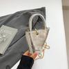 Bolso Cruzado Casual de Hombro, Bolso de Mano, Bolso Cruzado, Bolso Cubo de Moda para Mujer, Bolso Mini Versátil Casual para Teléfono Móvil