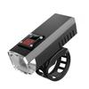 Luz de Bicicleta Inteligente Digital con Pantalla Transfronteriza, Luz de Ciclismo para Exteriores Ultrabrillante, Faro Delantero para Ciclismo Nocturno, Linterna de Mano