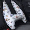 Almohada para Coche para Prevenir Tensión en el Cuello, Reposacabezas de Coche de Dibujos Animados Lindo, Almohada de Soporte para el Cuello, Reposacabezas de Coche para Niños, Gadget para Dormir en el Asiento Trasero