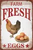 Pintura de ferro de animal personalizada decorações de parede externas penduradas pintura decorativa de fazenda country retrô americana