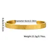 Moda Popular Transfronteriza Pulsera de Acero Inoxidable Acero de Titanio Pulsera Abierta para Hombre Pulsera de Acero de Titanio Retro para Hombre No se Desvanece