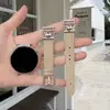 Correa de Reloj Adecuada para Huawei Gt7 Gato Ángel Correa de Napa Watch6 Versátil Estilo Chanel Pulsera Correa de Reloj