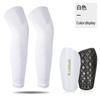 Juego de Calcetines y Espinilleras de Fútbol de Compresión Alta Elástica, Mangas para Piernas con Inserto de Protección para Espinillas, Calcetines Deportivos Largos hasta la Rodilla para Adultos y Niños al por Mayor