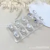 Soporte de Práctica para Uñas Cat-Eye sin Imán con Soporte Transparente de Acrílico para Exhibición de Uñas