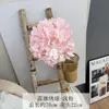 Flores Artificiais de Hortênsia para Casamento, 136 Peças, Flores Falsas de Hortênsia Luna para Decoração de Casamento, Arranjo de Corredor e Arranjos Florais