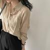 Camiseta ligera de manga larga con protección solar para mujer, estilo coreano chic, fresca, dulce, adelgazante y antiedad, de verano