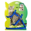 Arnés para Gato de Mascota al por Mayor Correa Arnés para Gato Correa Arnés para Gato Correa para Caminar Gato